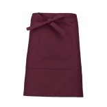 ka898 - Sort de lungime medie din bumbac KARIBAN - [Wine]