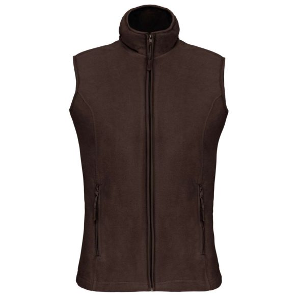 ka906 - Vesta micro fleece de dama Kariban MELODIE [Chocolate]