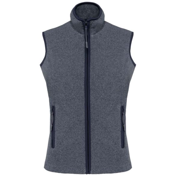 ka906 - Vesta micro fleece de dama Kariban MELODIE [French Navy Heather]