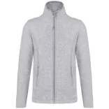 ka907-Jacheta-micro-fleece-de-dama-Kariban-280-gr-MAUREEN-Ash-Heather