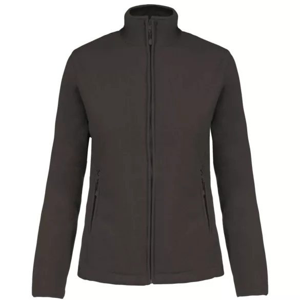 ka907-Jacheta-micro-fleece-de-dama-Kariban-280-gr-MAUREEN-Dark-Grey