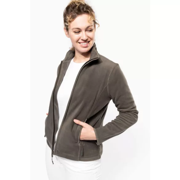 ka907-Jacheta-micro-fleece-de-dama-Kariban-280-gr-MAUREEN-Dark-Grey