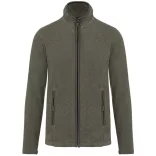 ka907-Jacheta-micro-fleece-de-dama-Kariban-280-gr-MAUREEN-Green-Marble-Heather