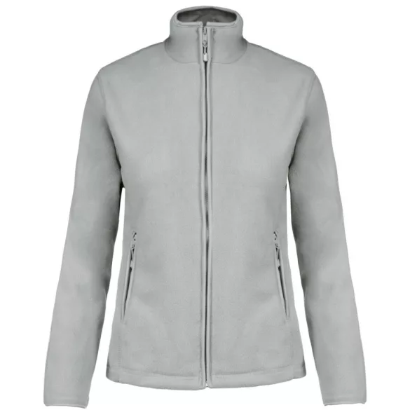 ka907-Jacheta-micro-fleece-de-dama-Kariban-280-gr-MAUREEN-Snow-Grey