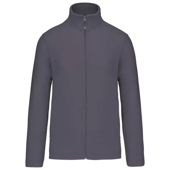 ka9102-Jacheta-microfleece-unisex-Kariban-180-gr-Convoy-Grey