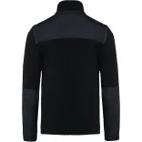 ka9105bl-Jacheta-fleece-cu-maneci-detasabile-unisex-Kariban-Black
