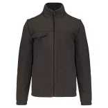 WK9105 - Jacheta fleece cu maneci detasabile unisex Kariban Work [Dark Grey]