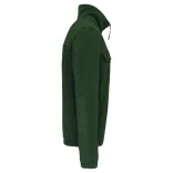 WK9105 - Jacheta fleece cu maneci detasabile unisex Kariban Work [Forest Green]