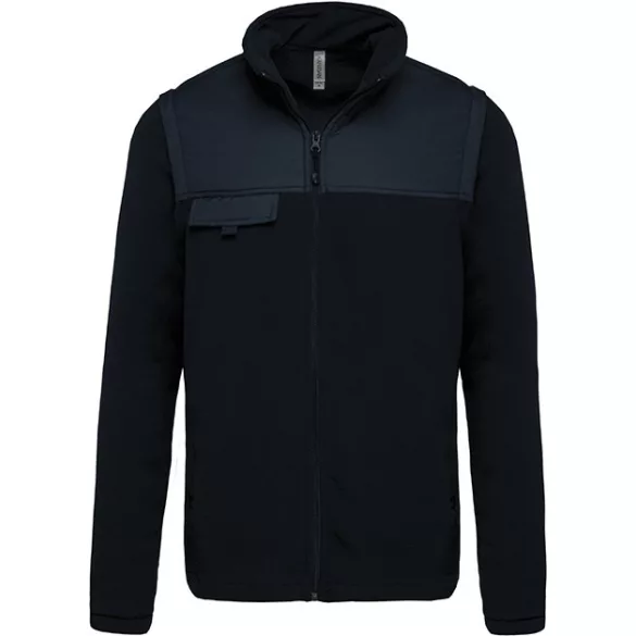 ka9105nv-Jacheta-fleece-cu-maneci-detasabile-unisex-Kariban-Navy