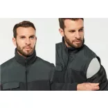 WK9105 - Jacheta fleece cu maneci detasabile unisex Kariban Work [Royal Blue]