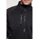 KA9106-Jacheta-cu-fermoar-de-barbat-Kariaban-Dark-Grey-Melange
