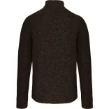 KA9106 - Jacheta cu fermoar de barbat Kariaban [Dark Khaki Melange]
