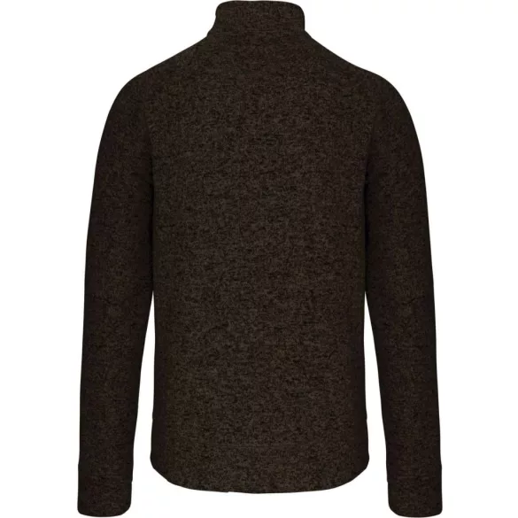 KA9106 - Jacheta cu fermoar de barbat Kariaban [Dark Khaki Melange]