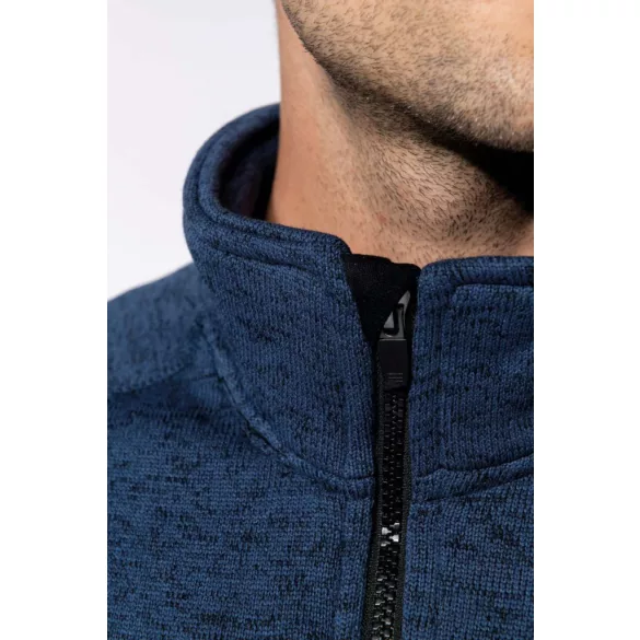 KA9106 - Jacheta cu fermoar de barbat Kariaban [Light Grey Melange]
