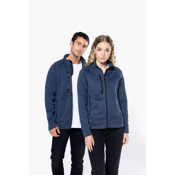 KA9106 - Jacheta cu fermoar de barbat Kariaban [Light Grey Melange]