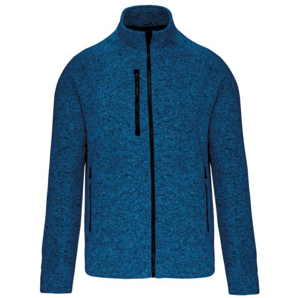 KA9106 - Jacheta cu fermoar de barbat Kariaban [Light Royal Blue Melange]