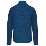 KA9106 - Jacheta cu fermoar de barbat Kariaban [Light Royal Blue Melange]