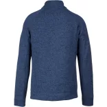 KA9106-Jacheta-cu-fermoar-de-barbat-Kariaban-Navy-Melange