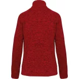 KA9106 - Jacheta cu fermoar de barbat Kariaban [Red Melange]