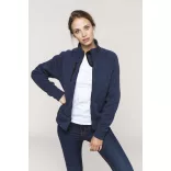 KA9107-Jacheta-cu-fermoar-de-dama-Kariban-Dark-Grey-Melange
