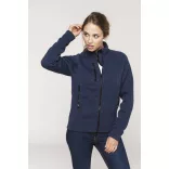 KA9107-Jacheta-cu-fermoar-de-dama-Kariban-Dark-Grey-Melange