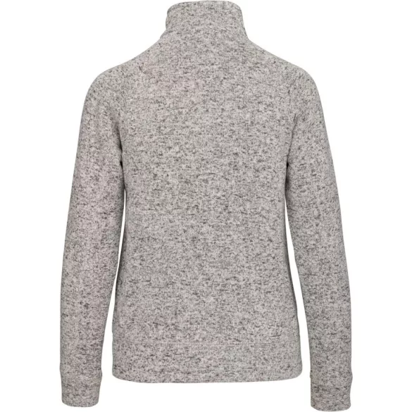 KA9107 - Jacheta cu fermoar de dama Kariban [Light Grey Melange]