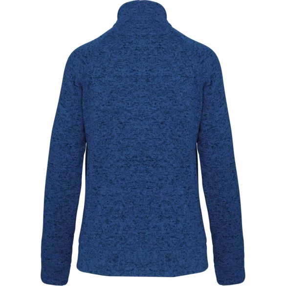 KA9107 - Jacheta cu fermoar de dama Kariban [Light Royal Blue Melange]