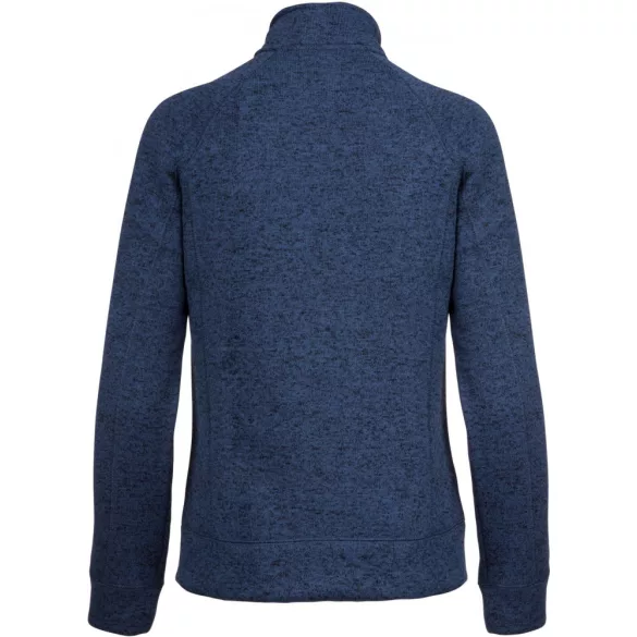 KA9107-Jacheta-cu-fermoar-de-dama-Kariban-Navy-Melange