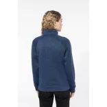 KA9107 - Jacheta cu fermoar de dama Kariban [Red Melange]