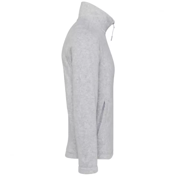 ka911-Jacheta-micro-fleece-unisex-Kariban-300-gr-FALCO-Ash Heather