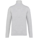 ka911-Jacheta-micro-fleece-unisex-Kariban-300-gr-FALCO-Ash Heather