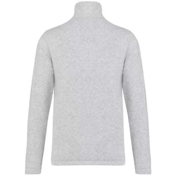 ka911-Jacheta-micro-fleece-unisex-Kariban-300-gr-FALCO-Ash Heather