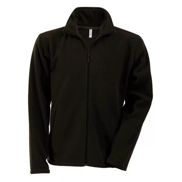 ka911-Jacheta-micro-fleece-unisex-Kariban-300-gr-FALCO-Black
