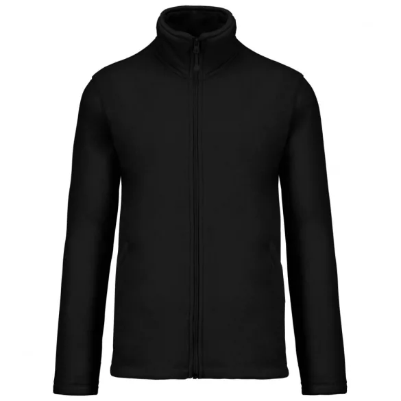 ka911-Jacheta-micro-fleece-unisex-Kariban-300-gr-FALCO-Black