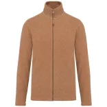ka911-Jacheta-micro-fleece-unisex-Kariban-300-gr-FALCO-Camel Heather