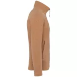ka911-Jacheta-micro-fleece-unisex-Kariban-300-gr-FALCO-Camel Heather