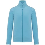 ka911-Jacheta-micro-fleece-unisex-Kariban-300-gr-FALCO-Cloudy Blue Heather