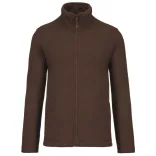 ka911-Jacheta-micro-fleece-unisex-Kariban-300-gr-FALCO-Chocolate