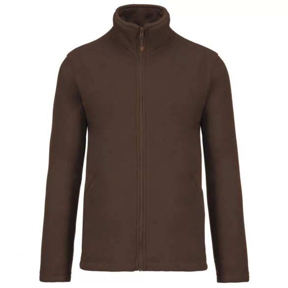 ka911-Jacheta-micro-fleece-unisex-Kariban-300-gr-FALCO-Chocolate