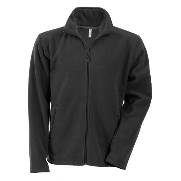 ka911-Jacheta-micro-fleece-unisex-Kariban-300-gr-FALCO-Dark Grey