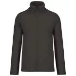 ka911-Jacheta-micro-fleece-unisex-Kariban-300-gr-FALCO-Dark Grey