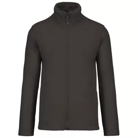 ka911-Jacheta-micro-fleece-unisex-Kariban-300-gr-FALCO-Dark Grey