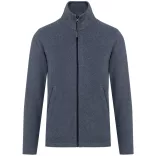 ka911-Jacheta-micro-fleece-unisex-Kariban-300-gr-FALCO-French Navy Heather