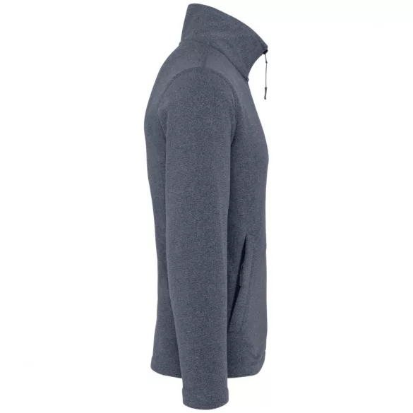ka911-Jacheta-micro-fleece-unisex-Kariban-300-gr-FALCO-French Navy Heather