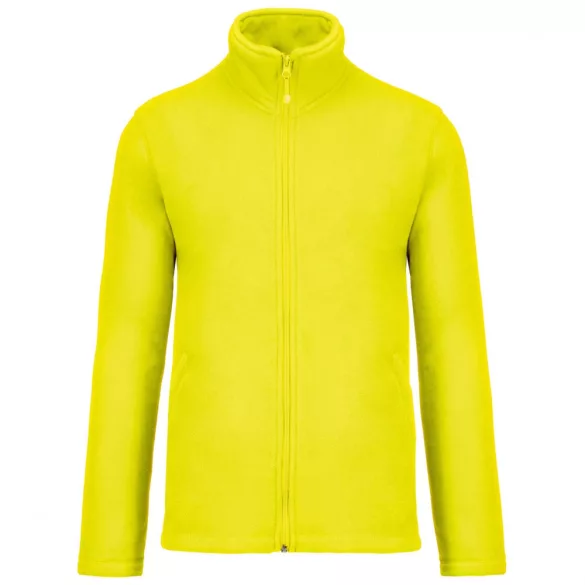 ka911-Jacheta-micro-fleece-unisex-Kariban-300-gr-FALCO-Fluorescent Yellow