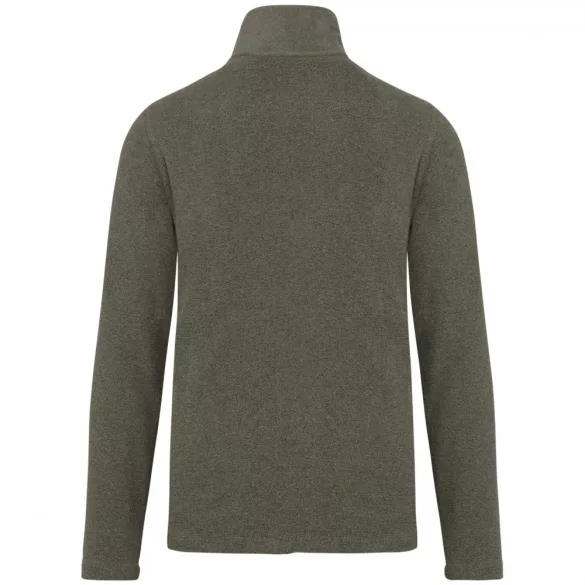 ka911-Jacheta-micro-fleece-unisex-Kariban-300-gr-FALCO-Green Marble Heather