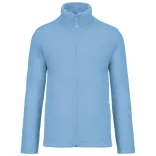 ka911-Jacheta-micro-fleece-unisex-Kariban-300-gr-FALCO-Sky Blue