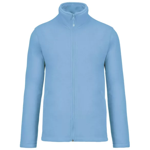 ka911-Jacheta-micro-fleece-unisex-Kariban-300-gr-FALCO-Sky Blue