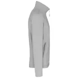 ka911-Jacheta-micro-fleece-unisex-Kariban-300-gr-FALCO-Snow Grey