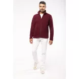 ka911-Jacheta-micro-fleece-unisex-Kariban-300-gr-FALCO-Wine